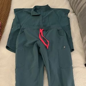 Green Figs set.  S bottoms, XS top